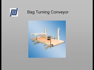 Bag Turner Conveyor | Chantland 4216 Inline Bag Turner