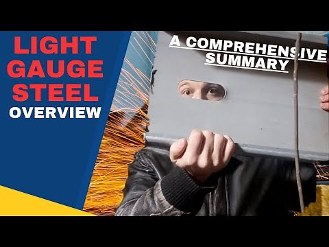 Basic Overview of Light Gauge Steel from a Structural Engineer