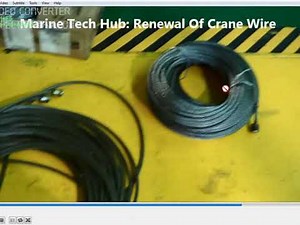 Engine Room Crane Wire Renewal : Important Tips For Engineers
