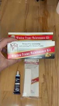 Vinyl Repair Products for windows, siding, or fences