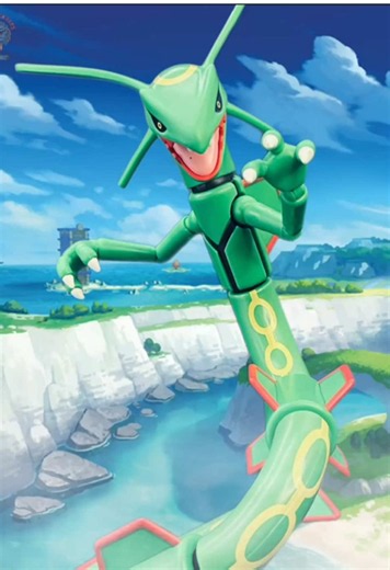 Rayquaza Pokemon Select Action Figure by Jazwares See the full review on our YouTube channel @Jazwares #rayquaza #pokemon #pokémon #actionfigures #toyphotography