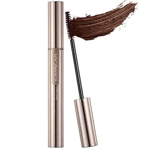 CARSLAN Volume Mascara Original Lengthening Mascara Cruelty Free Lash, No Flaking, No Clumping, Very Brown (1-count)