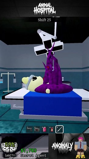 Part 26 Tentacle Monster In Room 8 #animalhospitalanomaly #robloxhorrorexperience