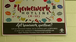 Homework Hotline: An academic resource for Wichita Public School students