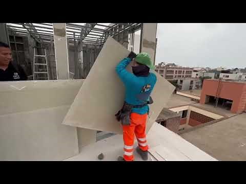 How to install fiber cement boards for EXTERIOR WALLS