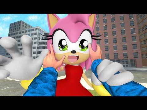 NEW Sonic x Amy EPIC LOVE STORY | Walk | SAVE Amy vs Shin Sonic in Gmod