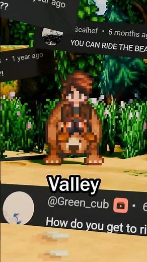 How To Ride The Bear In Stardew Valley