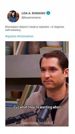 6.3K views · 172 reactions | Disrespect doesn't need a reaction—it...