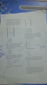 Topic: FOY Number of images formed by two plane mirrors, and Ve... | Filo