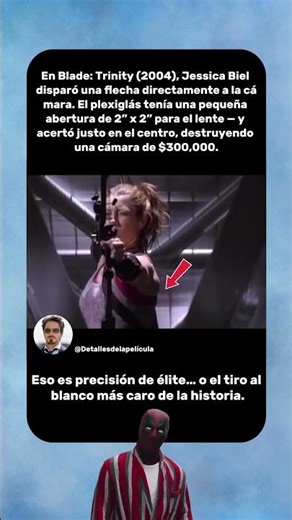Jessica Biel Destruyó Accidentalmente una Cámara de $300,000 😳 | Blade Trinity (2004)