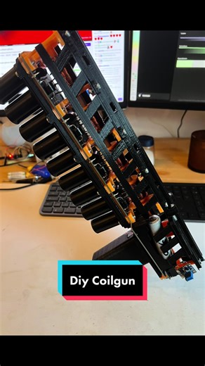 Still in progress 😅 #coilgun #arduino #diy #diyelectronics #pcb #altium #project #electronics