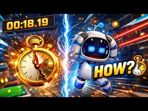 How Do People Beat These Astro Bot Speed Runs?! 😳⏱️ PS5 games #astrobot #games #walkthrough