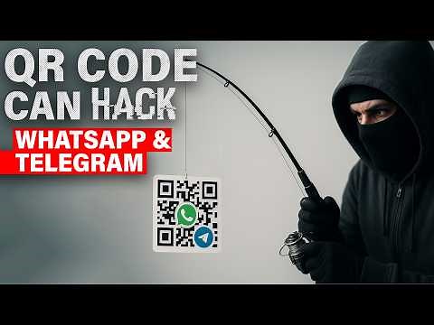 How hacker hacks your Whatsapp/Telegram using Evil QR Code?