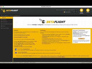 Betaflight 4.3.0 Upgrade Firmware & Setup