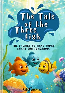 The Tale of the Three Fish – Moral Storybook for Kids   FREE Craft Cut-outs (printable   Digital) - Etsy