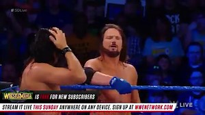 509K views · 202 shares | The mind games continue on WWE SmackDown Live amongst the TEAM of AJ Styles and Shinsuke Nakamura before their DREAM MATCH at WrestleMania this Sunday! | WWE | Facebook