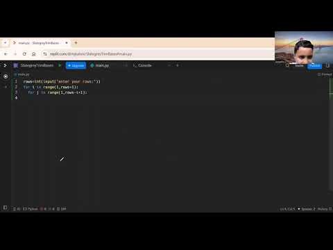 Making a diamond in python