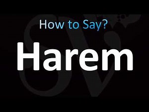 How to Pronounce Harem (CORRECTLY!)