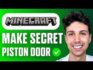 How To Make a Secret Piston Door In Minecraft Bedrock 1.21 - Full Guide 2026