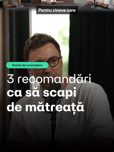 Dermatita seboreică și mătreața au nevoie de un tratament specific, țintit, care să acționeze la nivelul scalpului. Un șampon dermato-cosmetic folosit corect poate face diferența. 👨🏼‍⚕️☝🏻 Vezi podcastul integral #BoabeDeCunoastere - Cum scapi de mătreață, cu Dr. Răzvan Popescu și Lorena Săroiu, pe doctormihail.ro Material susținut de Dercos, gama de îngrijire a părului și scalpului de la Vichy. Dercos combate mătreața și căderea părului, iar eficacitatea sa este dovedită clinic încă de la pri