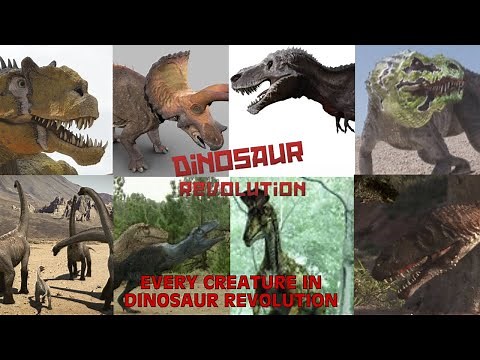 Every Creature In Dinosaur Revolution