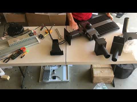 LED Parking lot mounts Explained - Slip Fit Mount or Arm Mount or Yoke - Light Pole Mounts