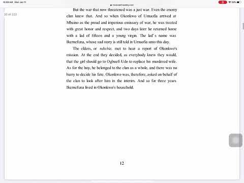 Things Fall Apart-Chapter 2