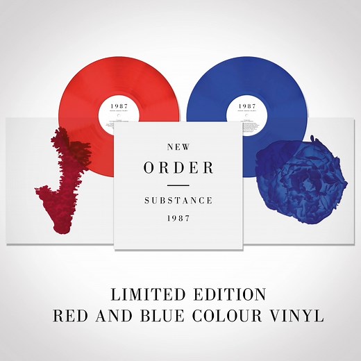 Substance '87 is released this Friday on limited edition red and blue colour vinyl. Only available at select retailers, you can order your copy here: https://newordersale.lnk.to/SubstanceRE | New Order
