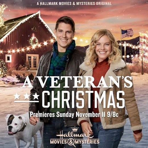 223K views · 7.5K reactions | Watch Christmas dreams come true in the Miracle of Christmas all-new original movie, "A Veteran's Christmas," premiering Sunday Nov 11 9pm/8c. | Hallmark Mystery | Facebook