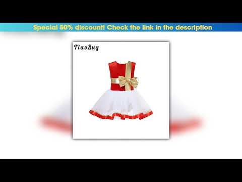 Slide Kids Girls Christmas Dance Costume Ballet Tutu Dress Figure Skating Gymnastics Leotard Xmas C