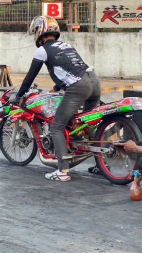 drag bike setting ninja serpico 65mm open ataka arm rayong