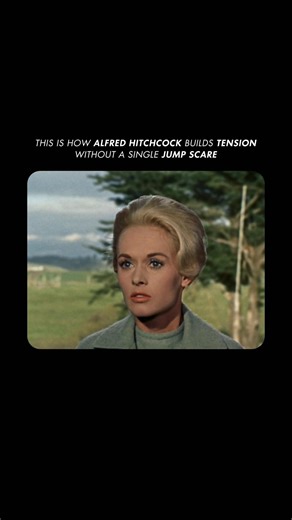 This is how Alfred Hitchcock builds tension without a single jump scare.|🎬: The Birds (1963)|