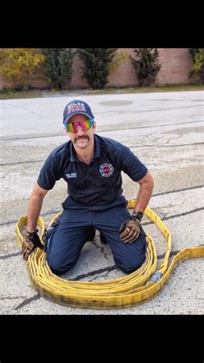 Join us as we highlight images captured while hose testing throughout the week. | Niles Fire Department
