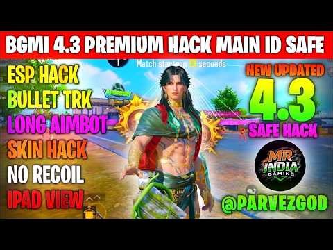 BGMI HACK 4.3 | BGMI 4.3 MOD APK | BGMI ESP HACK | BGMI NEW HACK TODAY | HOW TO HACK BGMI HACK