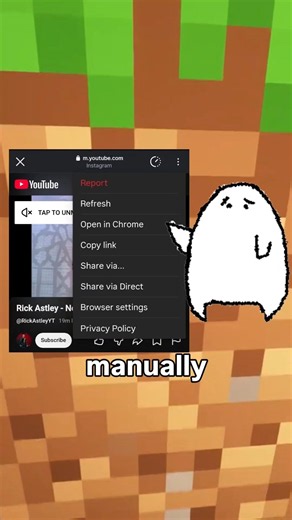 How to Open YouTube Links Directly in the App via Instagram Stories #website #instagram #videolink