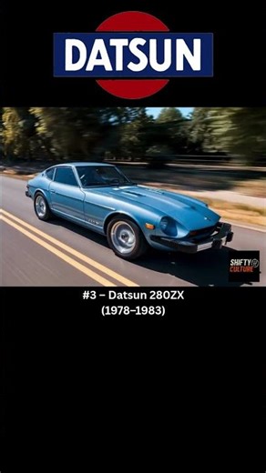 Top 5 Legendary Datsun Cars of All Time | #CarHistory #evolution #carsofyoutube #shorts