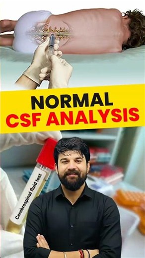 Normal CSF Analysis #nursingmcq #nursingofficerexam #nursingknowledge #nursing #sagarsir