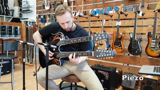 Ovation 不仅在音色上有出色表现，也因其创新设计在现场演出中提供更高的实用性。让我们来看看多把琴收音与使用 Ovation 拾音系统的音色表现吧！