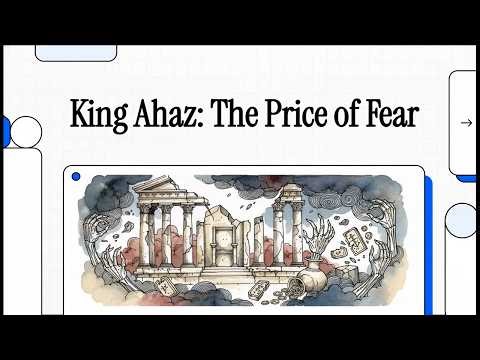 King Ahaz: The Price of Fear