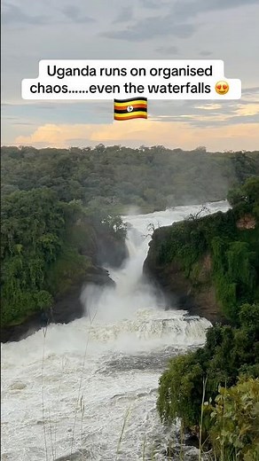 The most powerful waterfall in the world | Murchison falls waterfall Uganda 🇺🇬