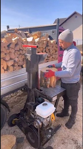 Best Log Splitter #firewood