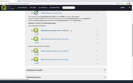 01 -QGIS基础-下载、安装、打开和浏览数据