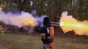 POPULAR FRONT on Instagram: "Deterrence Dispensed, the controversial 3D-printed weapons syndicate (co-founded by JStark), has recently released a new project. This is a 66mm recoilless launcher with shoulder rest attachments, allowing it to convert to a mortar on the fly. Deterrence Dispenses have dubbed it “The CANzerfaust”, claiming it’s only purpose is for launching drinks cans… It uses a modernised, 3D printable recoil system similar to an IRA PRIG, allowing it to be fired from the shoulder 