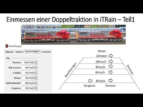 iTrain 10 Doppeltraktion einmessen T1