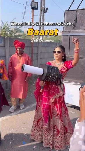 Sister Slaying at her Brother's Baraat | Wedding Dance | Sassy Girl | Brother Sister Love | Slayer