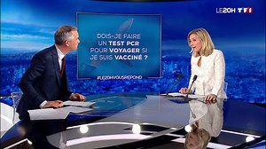 Peut-on se passer d'un test PCR pour voyager si on est vacciné ? 💬 À vos questions envoyées par mail à le20hvousrepond@tf1.fr... 👉 #Le20HVousRépond 👇. | TF1 INFO