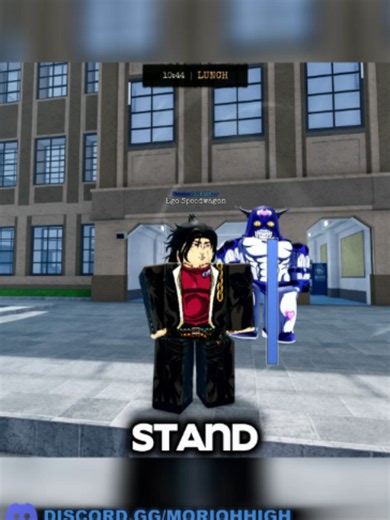 HOW TO AWAKEN YOUR STAND IN MORIOH HIGH 🏹✨ // DISCORD.GG/MORIOHHIGH #moriohhigh #jjba #robloxfyp #stand #gakuran