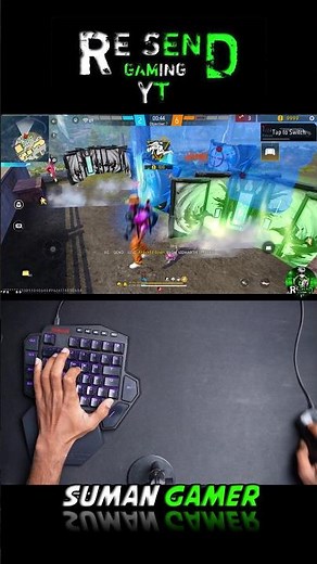 Mastering Free Fire: Keyboard and Mouse Gameplay with Handcam