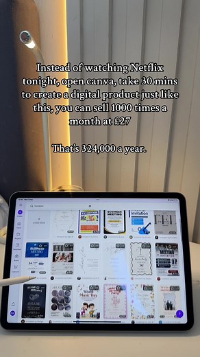 Make Passive Income Selling Canva Templates on Etsy