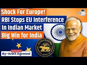 RBI wins supervisory turf against European Union | Ankit Agrawal Study IQ